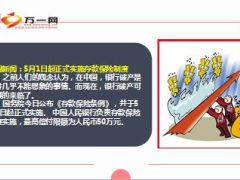 国务院5月1日起正式实施存款保险制度10页.ppt