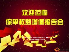 保单权益增值报告会天安瑞享一生31页.ppt