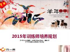 2015年讲师培养目标及举措工作节奏34页.ppt