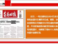 投保34万获赔1524万刷新国内个人寿险最高赔付金额纪录18页.ppt