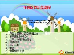 寿险公司早会流程9页.ppt