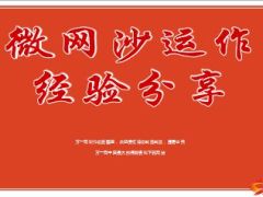 微网沙前期沟通现场运作细节促成追踪30页.ppt
