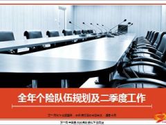 全年个险队伍规划及二季度工作18页.ppt
