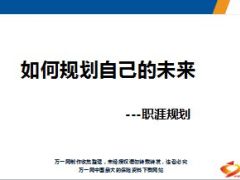 如何规划自己的未来职涯规划30页.ppt