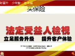 法定受益人检视产说会太平洋43页.ppt