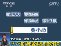 视频CCTV共同关注关注服务警惕过劳死.rar