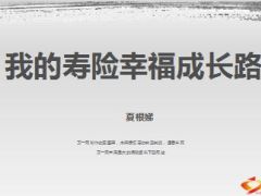 我的寿险幸福成长路太平夏根娣16页.ppt