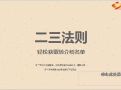 二三法则轻松获取转介绍名单分享36页.ppt