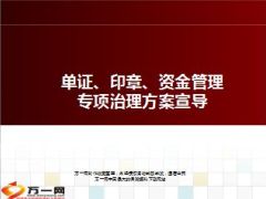 保险公司单证印章资金专项治理方案宣导50页.ppt
