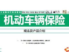 机动车辆保险观念及产品介绍37页.ppt