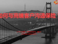 如何与高端客户沟通保险20页.ppt