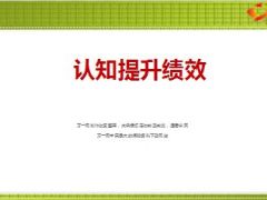 分享认知提升绩效25页.ppt
