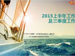 银保营业部2015上半年总结三季度规划11页.ppt