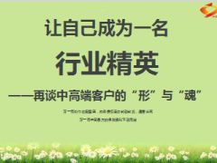 再谈中高端客户的形与魂分享61页.ppt