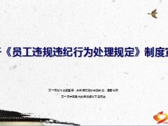 员工违规违纪行为处理规定制度宣讲21页.ppt