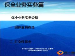 团险保全业务实务篇国寿版29页.ppt