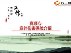 阳光人寿真顺心意外伤害保险介绍宣导培训48页.ppt