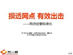 银保网点经营标准化实施理由方式40页.ppt