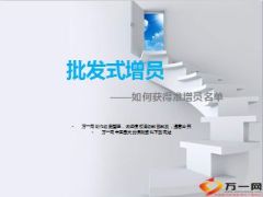 如何获得准增员名单批发式增员15页.ppt