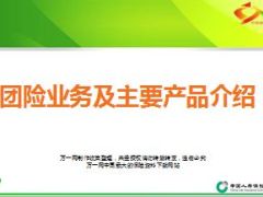 中国人寿团险业务及主要产品介绍60页.ppt