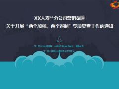 两个加强两个遏制检查工作专项宣导视频会23页.ppt