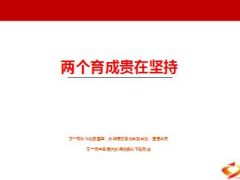 两个育成贵在坚持支公司分享32页.ppt