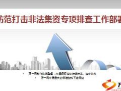 防范打击非法集资专项排查工作部署22页.ppt