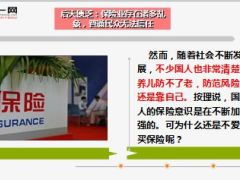 中国大陆保险密度远低于世界平均水平17页.ppt