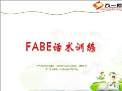 中国人寿荣耀鑫尊宝FABE话术训练9页.ppt