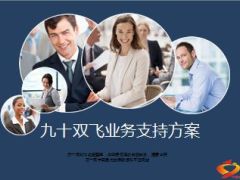九十双飞业务支持方案柜面回访客服13页.ppt