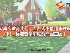 股灾再次教育我们五种钱不能用来炒股附标准普尔家庭资产配置图15页.ppt