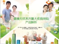 新华健康无忧系列重大疾病保险产品解析55页.ppt