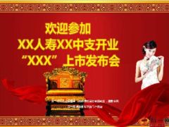 产说会发布会流程金色红色模版21页.ppt