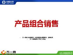 太平人寿产品组合销售功用要点案例23页.ppt
