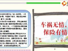 投保不到1年车祸离世保险公司送来100万家属当场投保7页.ppt
