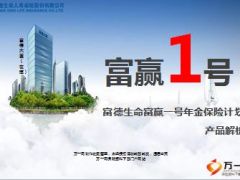 富德生命富赢一号年金保险计划产品解析43页.ppt
