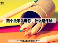 四个故事告诉你什么是保险6页.ppt