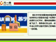 樊纲建议个人投资者退出炒股保险功用15页.ppt