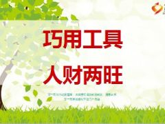绩优分享巧用工具礼品人财两旺16页.ppt