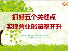 主管分享抓好五个关键点实现营业部量率齐升12页.ppt