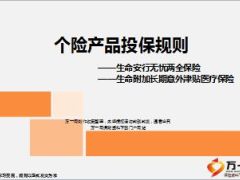 富德生命安全无忧两全保险及附加长期意外住院津贴医疗保险投保规则15页.ppt