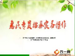 惠民专员招募实务操作27页.ppt