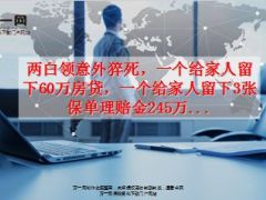 两白领意外猝死一个留下60万房贷一个留下理赔金245万10页.ppt