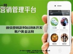 分享微信营销及90后团体开发26页.ppt