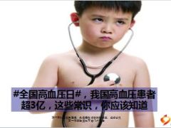 全国高血压日我国高血压患者超3亿18页.ppt