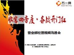 收官四季度备战2016年开门红沟通会流程42页.ppt