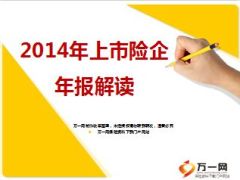 2014年上市险企年报解读39页.ppt