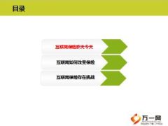 互联网保险昨天今天状况及存在挑战精美20页.ppt