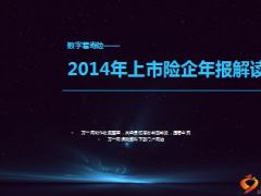 数字看寿险上市险企2014年报解读27页.ppt