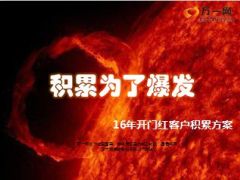 分公司2016猴年开门红客户积累方案31页.ppt